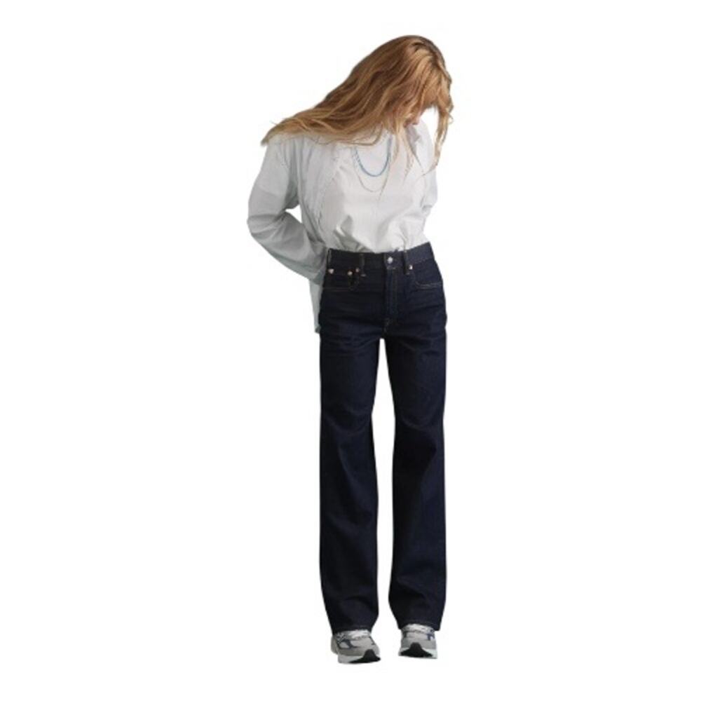 AE77 American Eagle Premium Stovepipe Jean NWT 14 Short Blue